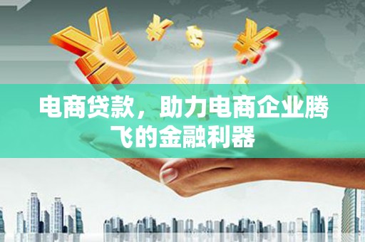 双阳电商贷款，助力电商企业腾飞的金融利器