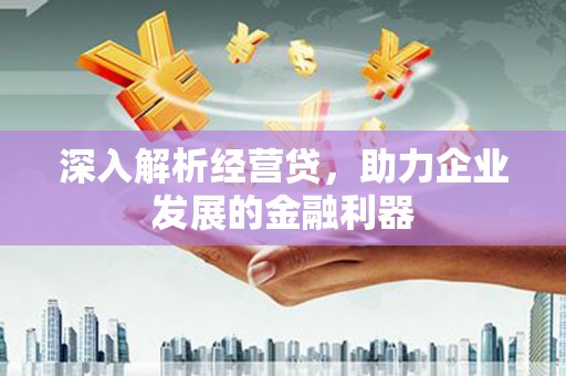 双阳深入解析经营贷，助力企业发展的金融利器