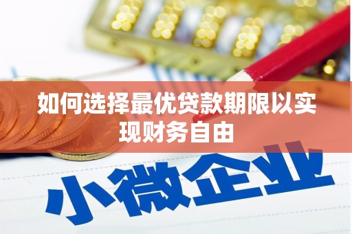 双阳如何选择最优贷款期限以实现财务自由