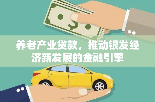 双阳养老产业贷款，推动银发经济新发展的金融引擎