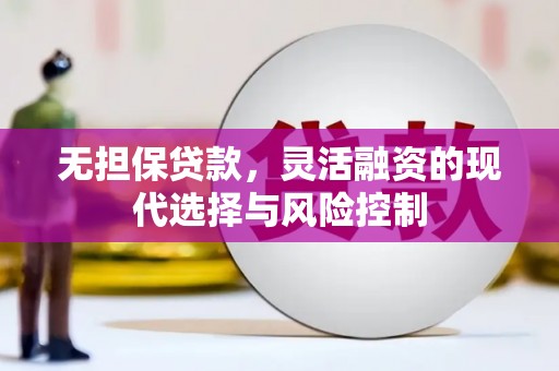双阳无担保贷款，灵活融资的现代选择与风险控制