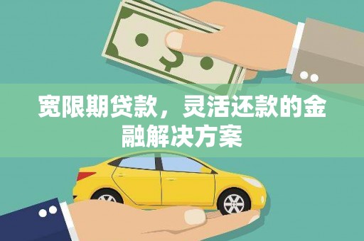 双阳宽限期贷款，灵活还款的金融解决方案