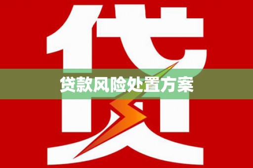 双阳贷款风险处置方案