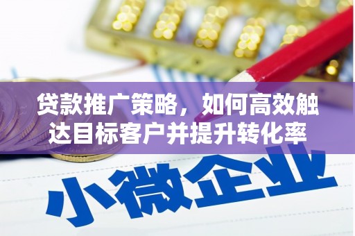 双阳贷款推广策略，如何高效触达目标客户并提升转化率