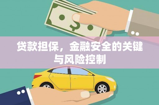 双阳贷款担保，金融安全的关键与风险控制