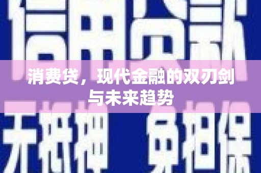 双阳消费贷，现代金融的双刃剑与未来趋势