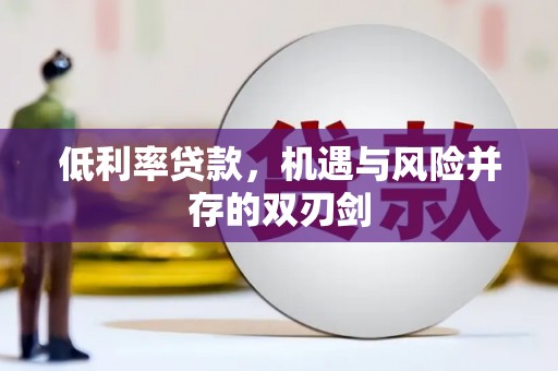 双阳低利率贷款，机遇与风险并存的双刃剑